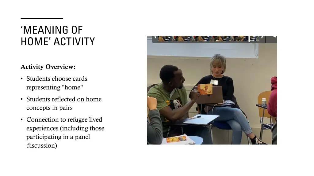 meaning of home activity