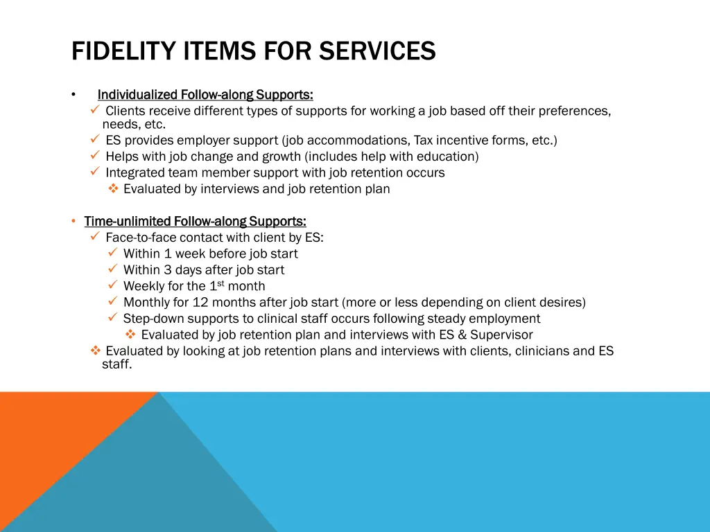 fidelity items for services 4