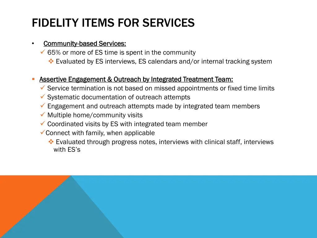 fidelity items for services 5