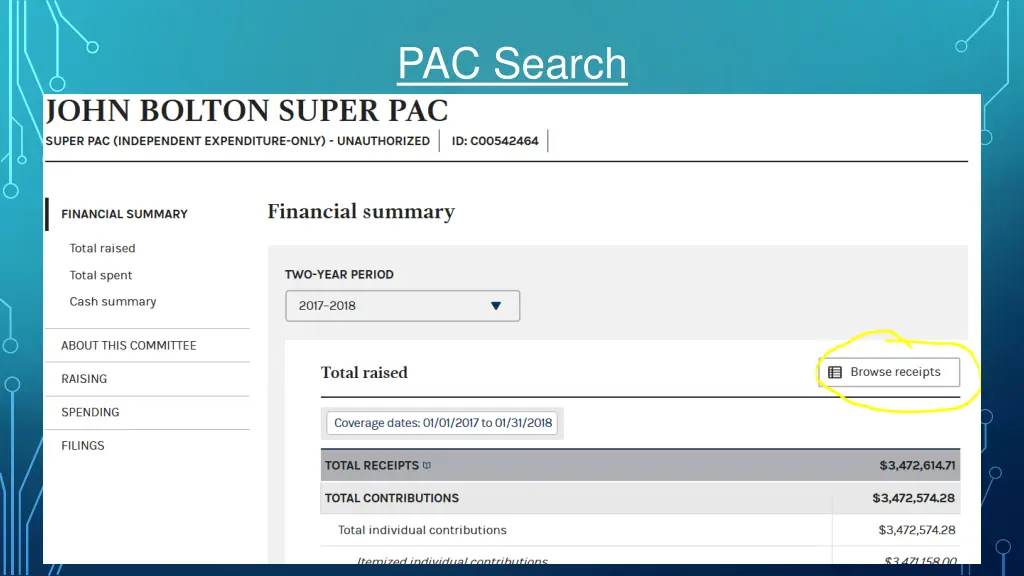 pac search 6