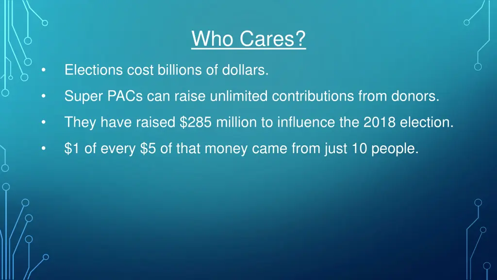 who cares