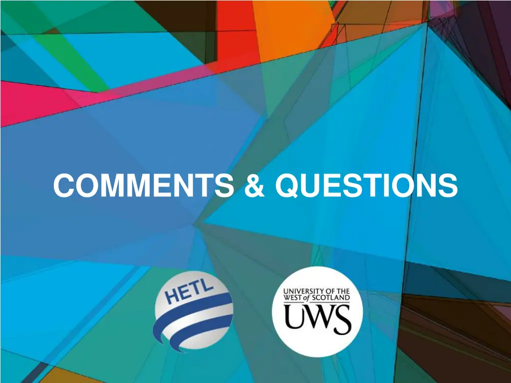 comments questions