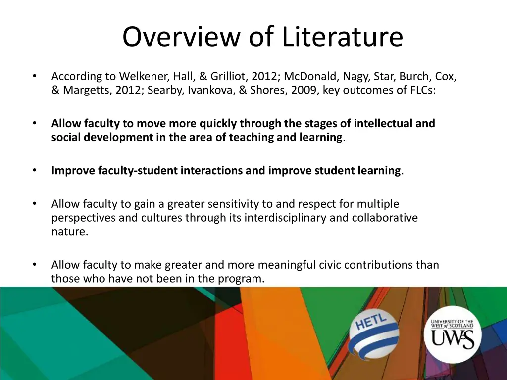 overview of literature