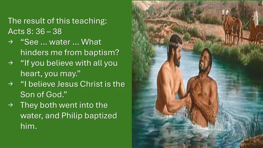 the result of this teaching acts