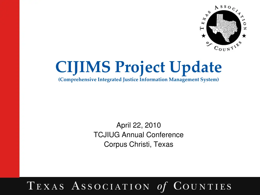 cijims project update comprehensive integrated