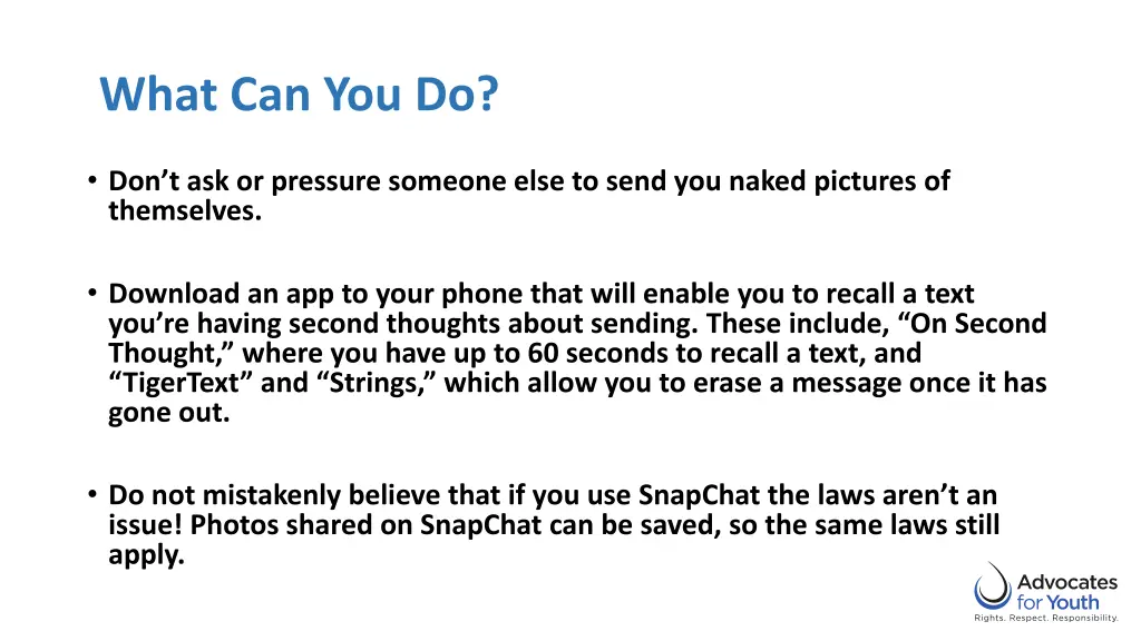 what can you do 1