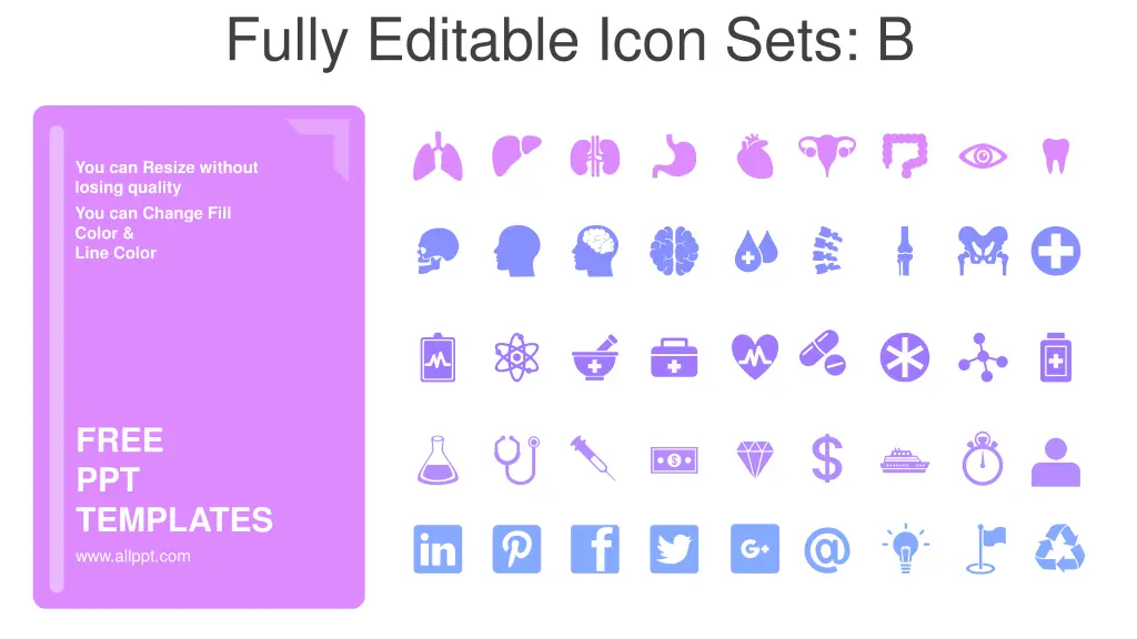fully editable icon sets b