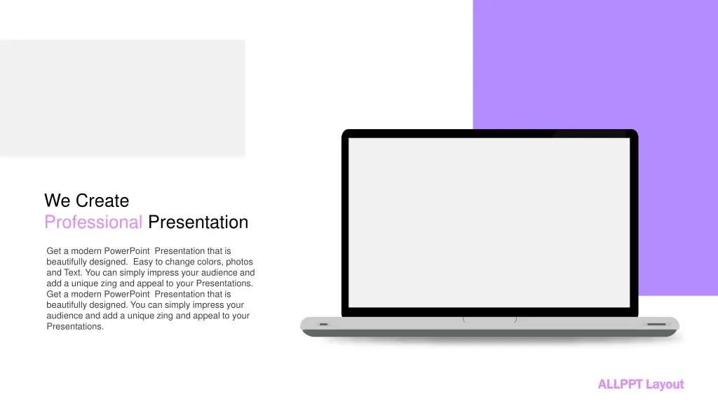 we create professional presentation