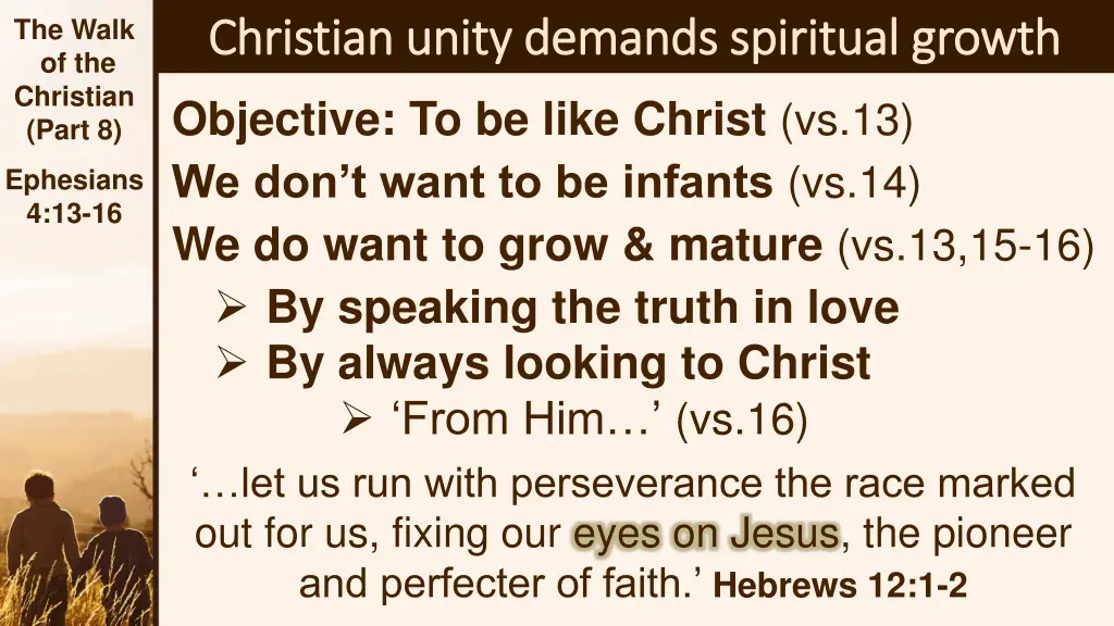 the walk of the christian part 8 7