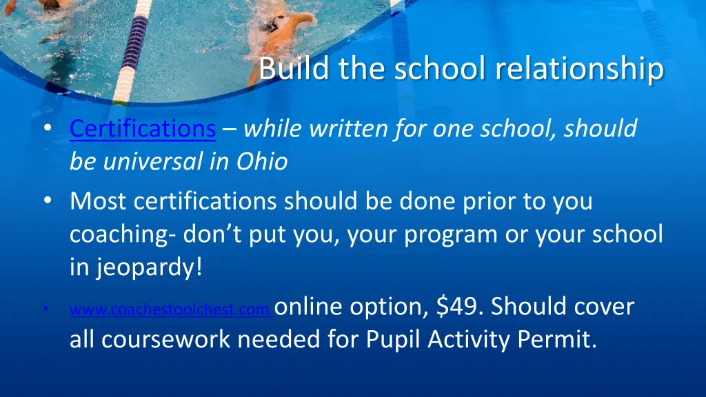 build the school relationship 3