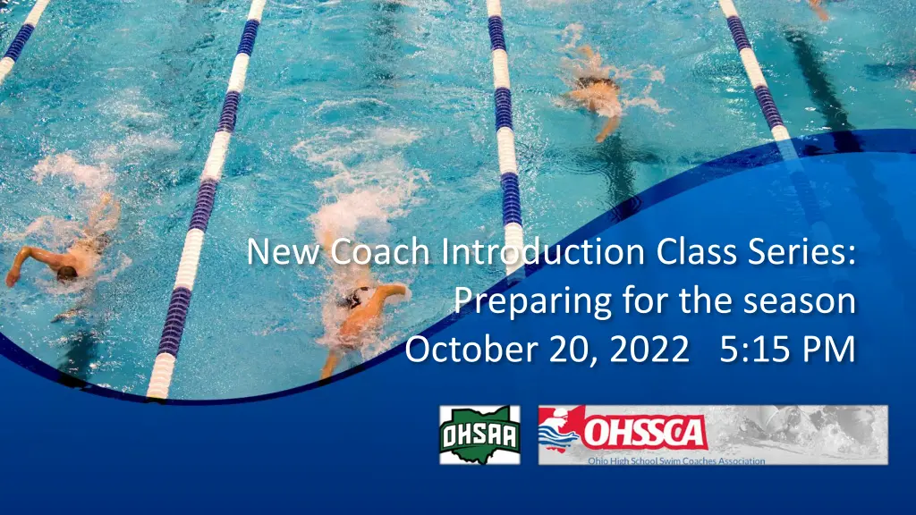 new coach introduction class series preparing
