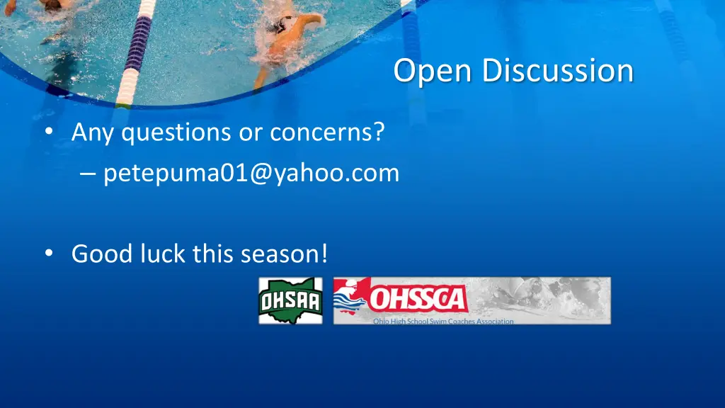open discussion