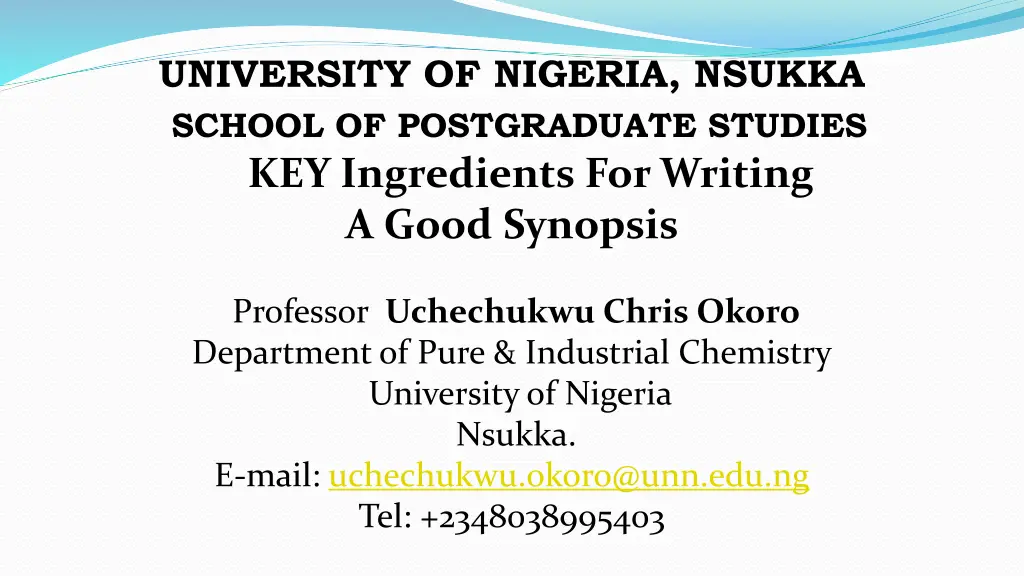 university of nigeria nsukka school