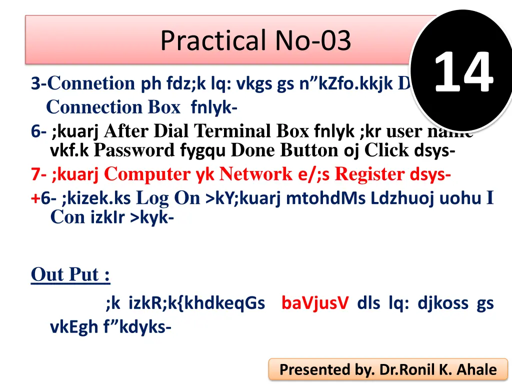 practical no 03 1