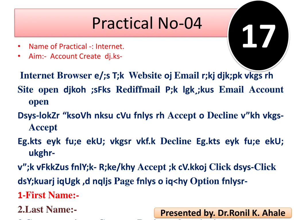 practical no 04 1