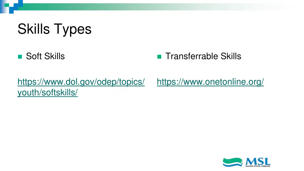 skills types