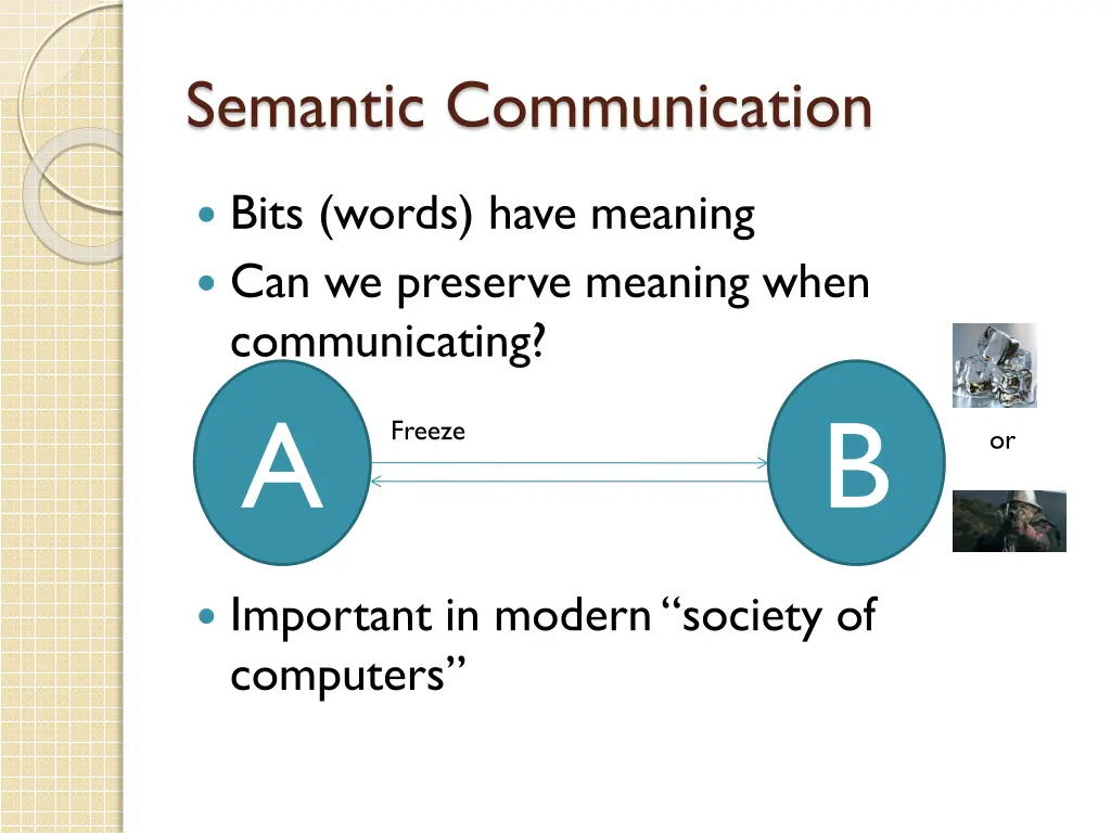 semantic communication