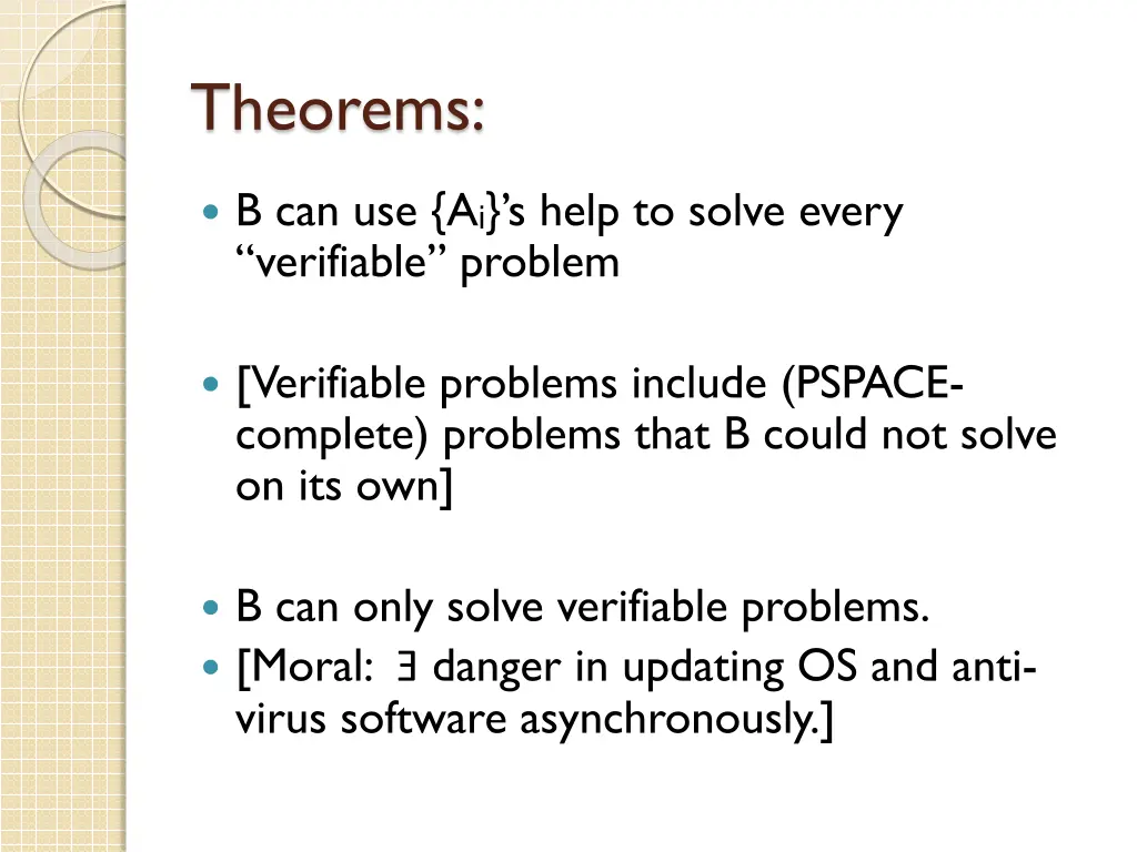 theorems