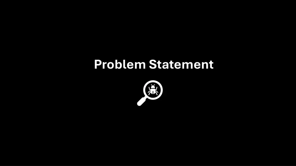 problem statement