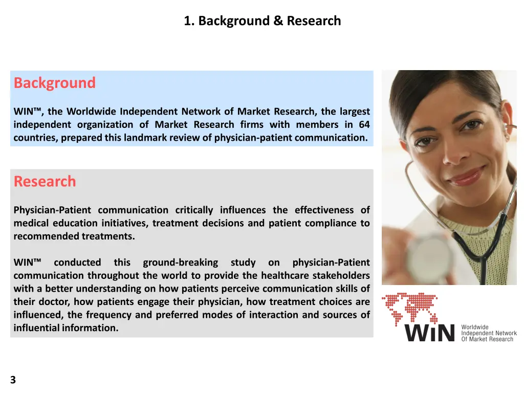 1 background research