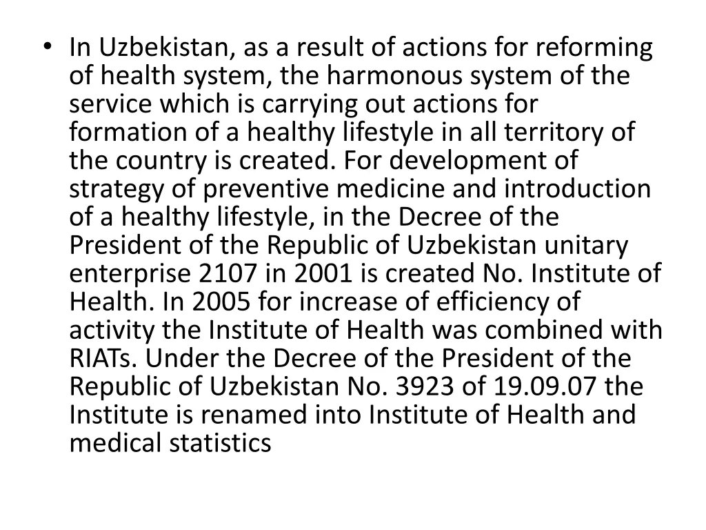 in uzbekistan as a result of actions