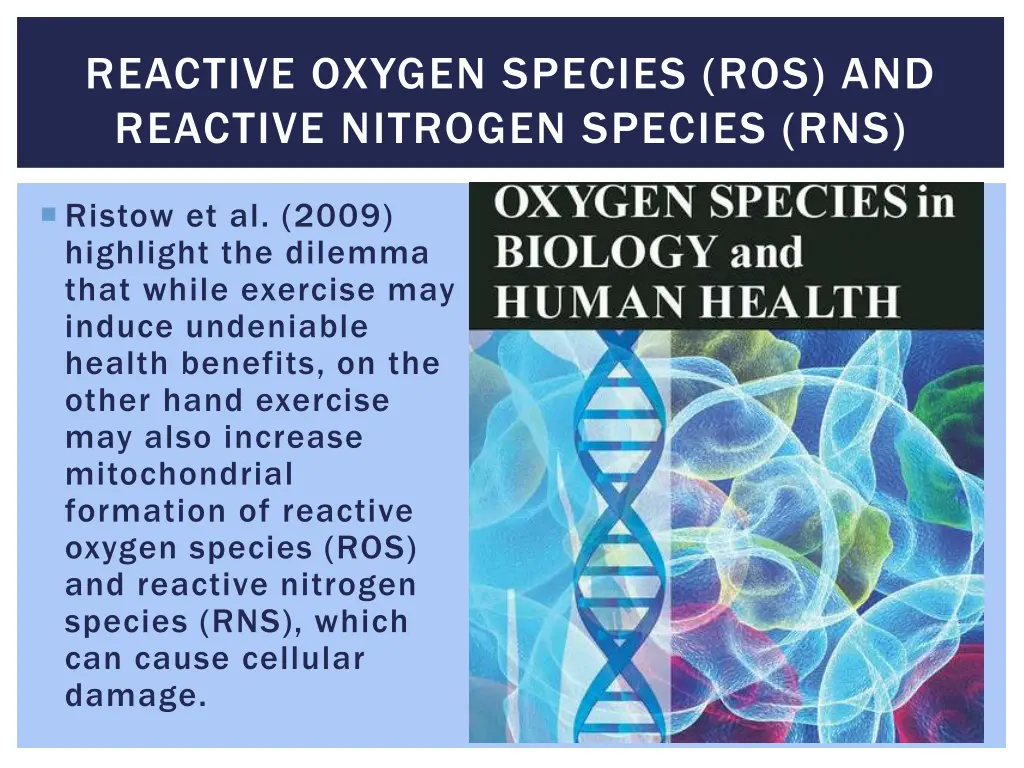 reactive oxygen species ros and reactive nitrogen