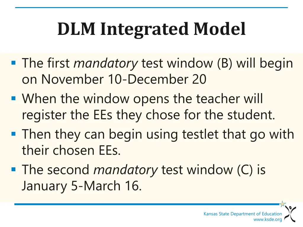 dlm integrated model 3