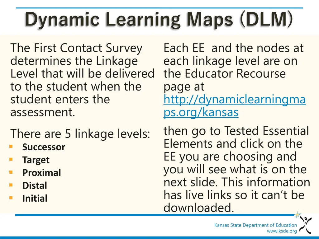 dynamic learning maps dlm