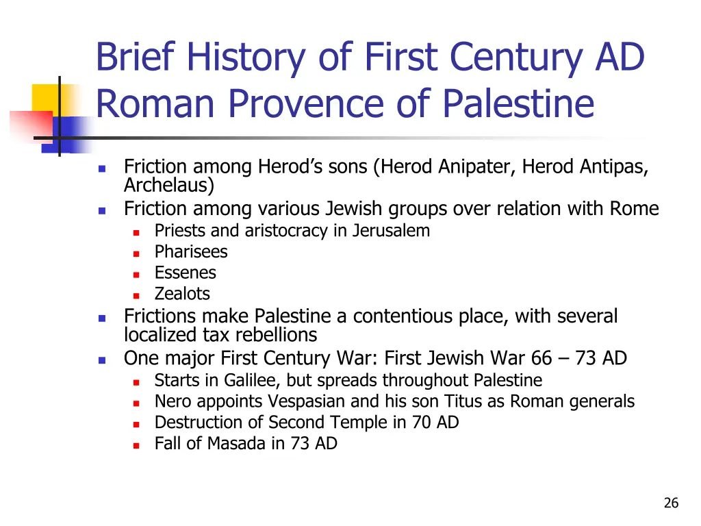 brief history of first century ad roman provence