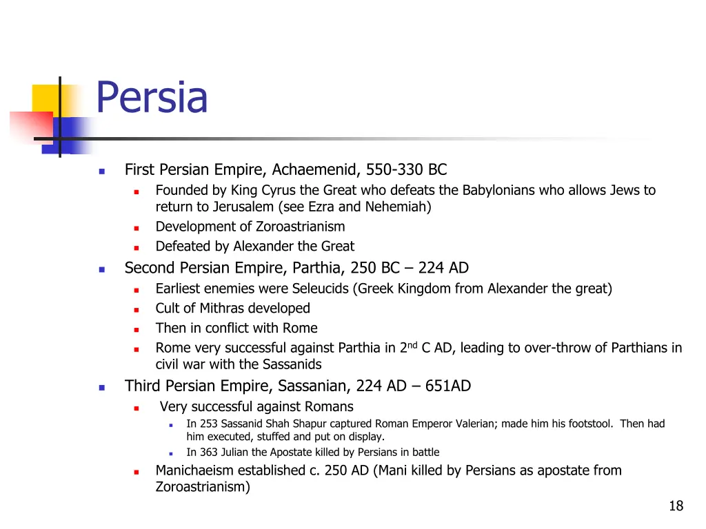persia