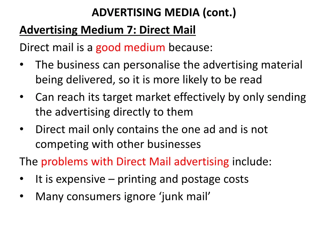 advertising media cont advertising medium 3