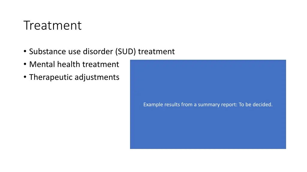 treatment