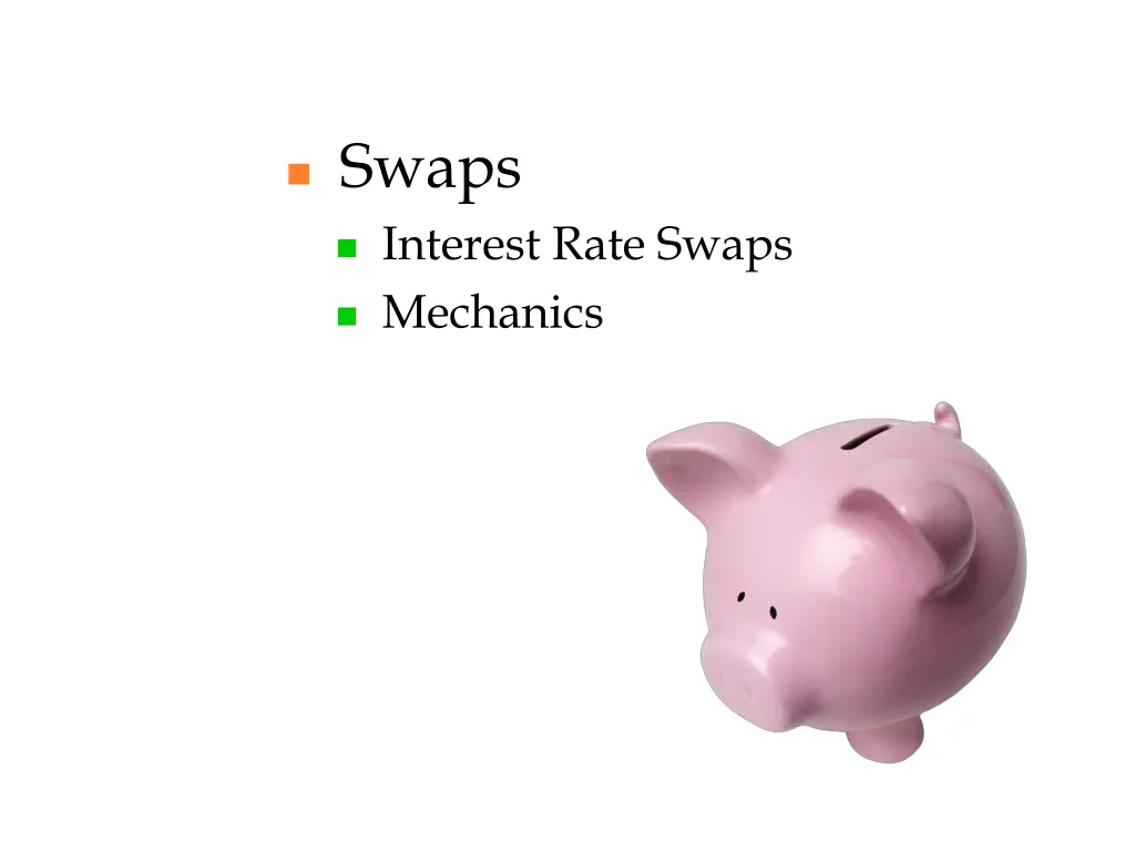 swaps interest rate swaps mechanics