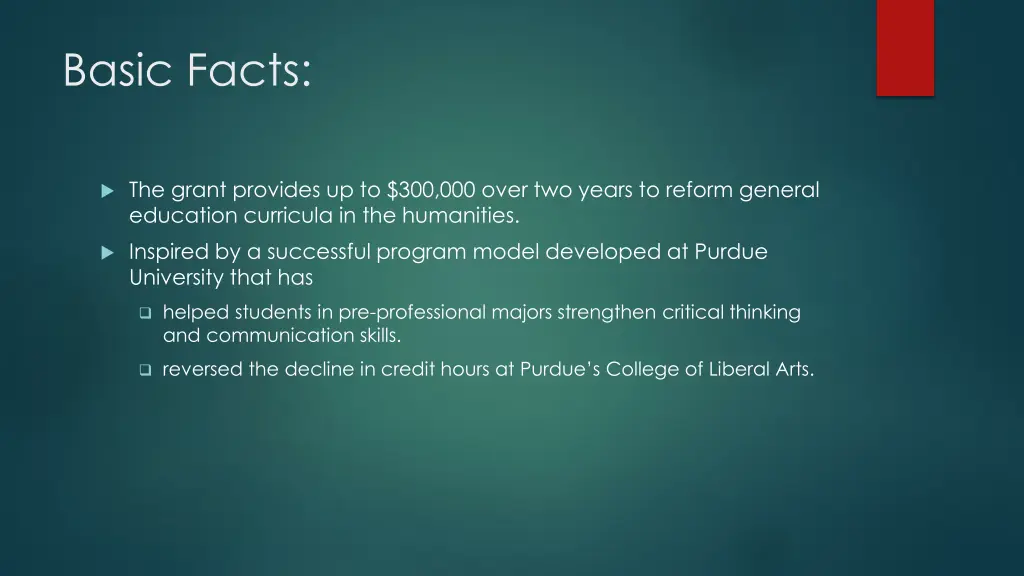 basic facts