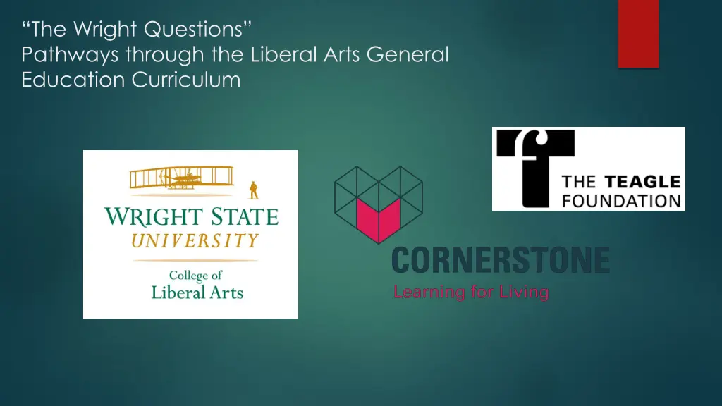 the wright questions pathways through the liberal