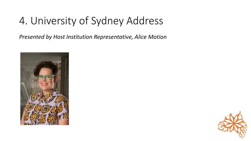 4 university of sydney address