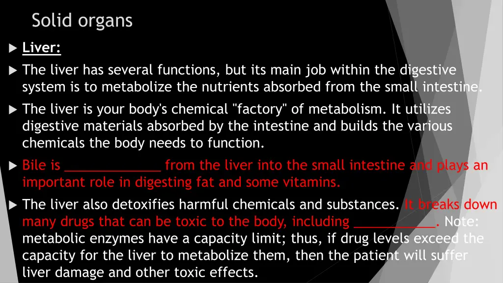 solid organs