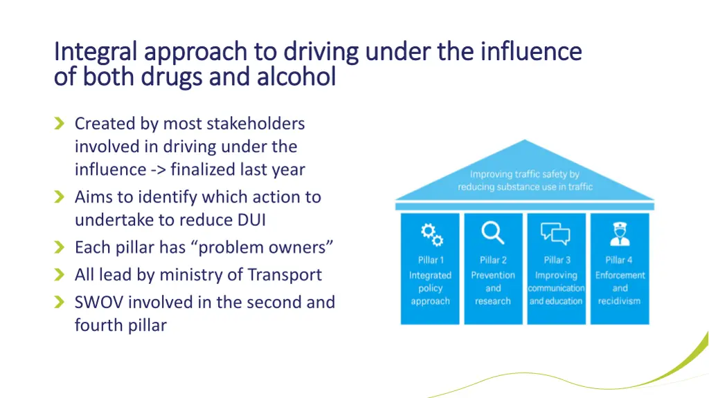 integral approach to driving under the influence