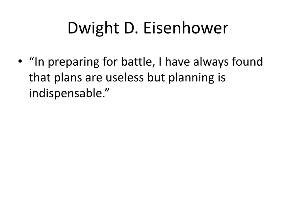 dwight d eisenhower