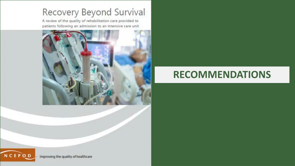 recommendations