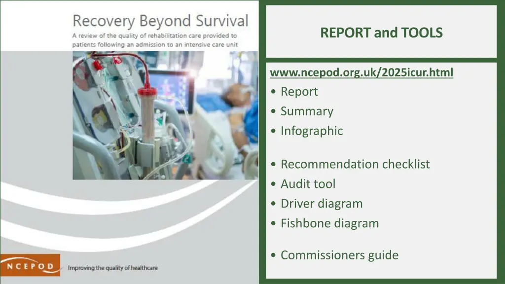 report and tools
