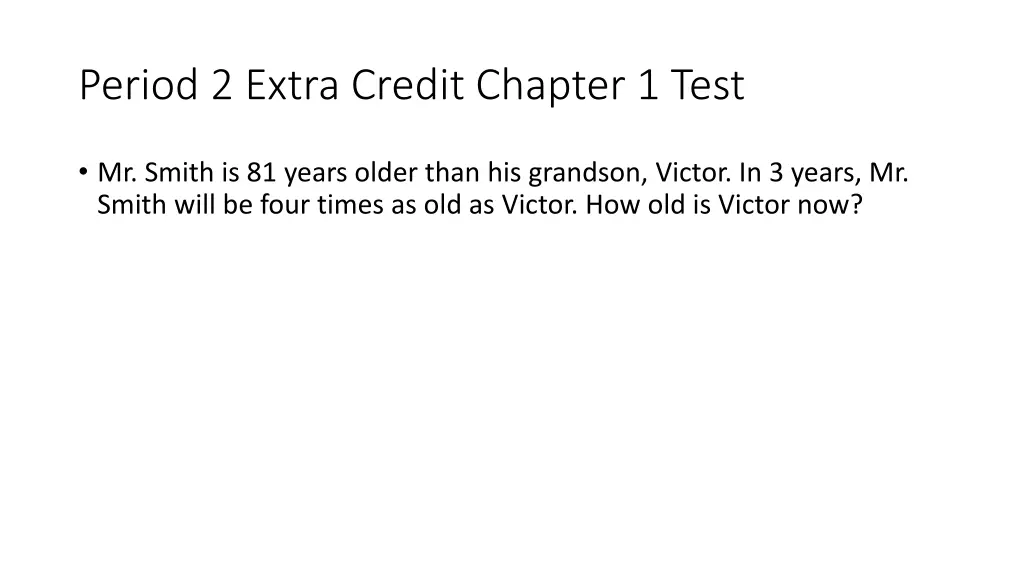 period 2 extra credit chapter 1 test