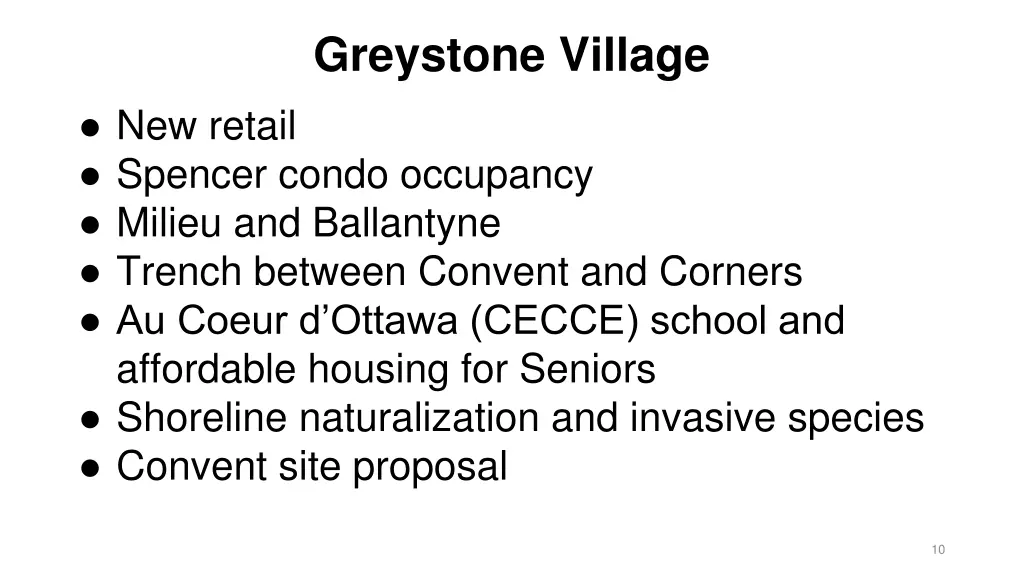 greystone village