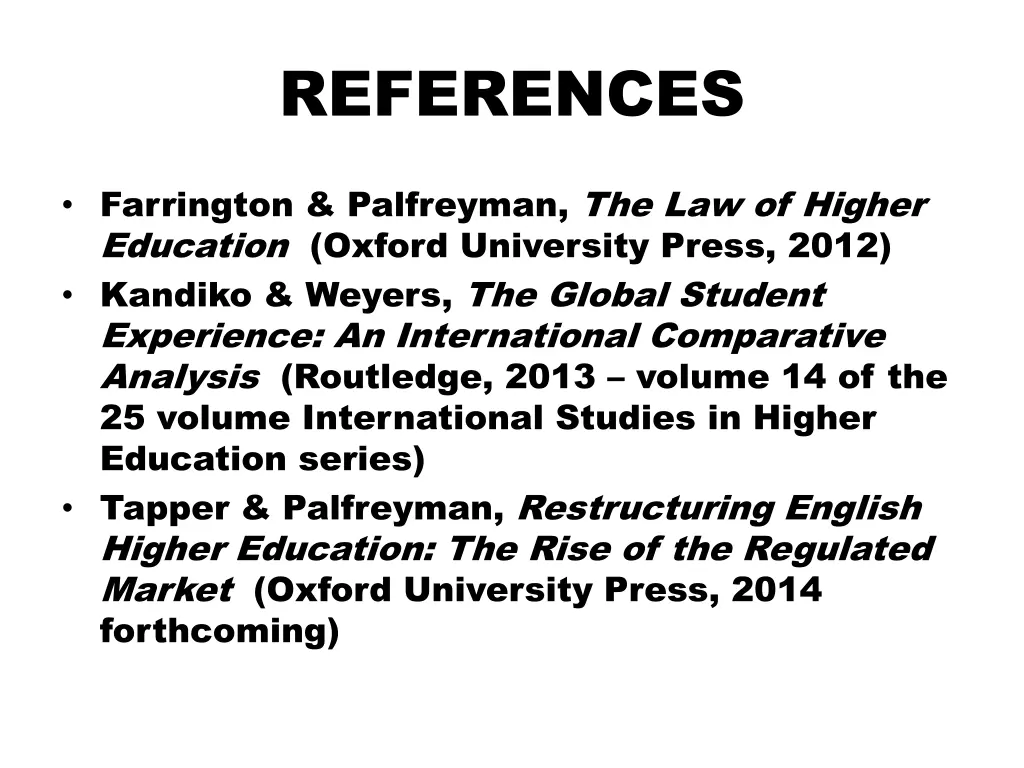 references
