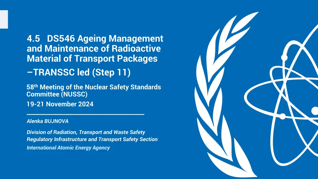 4 5 ds546 ageing management and maintenance