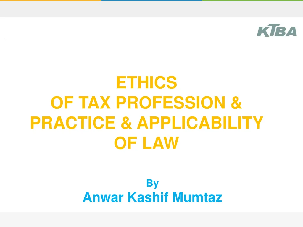 ethics