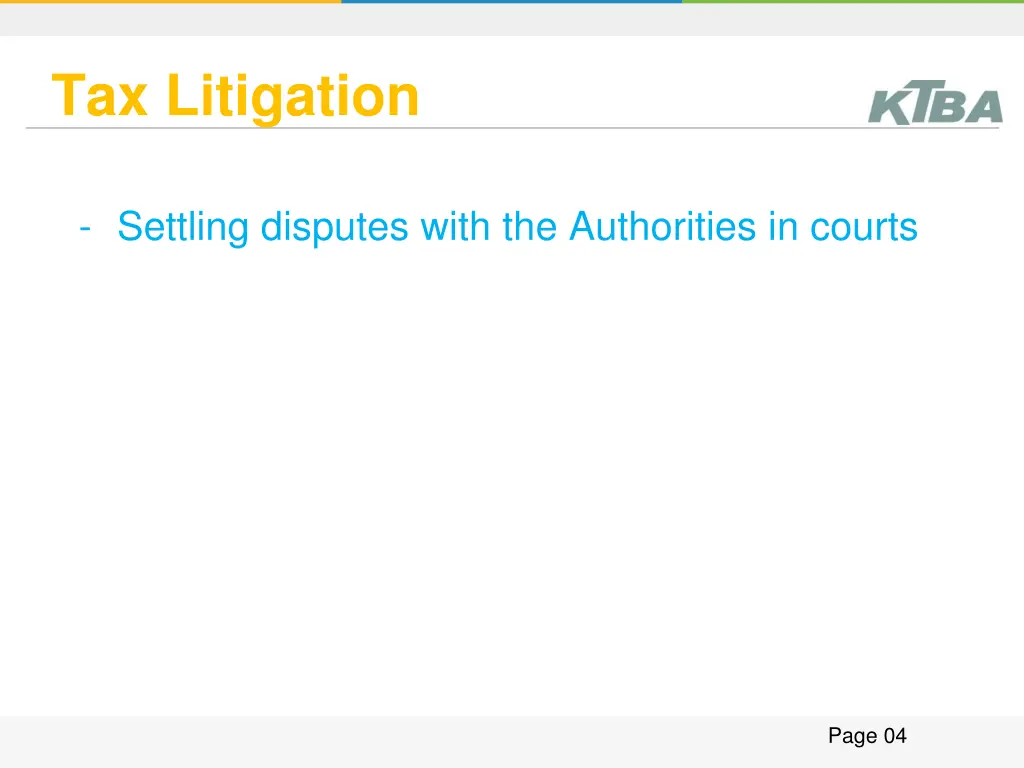 tax litigation