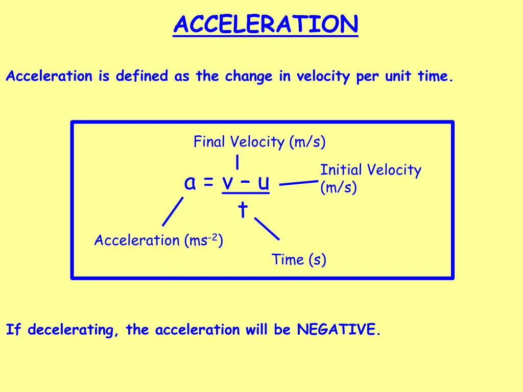 acceleration 1