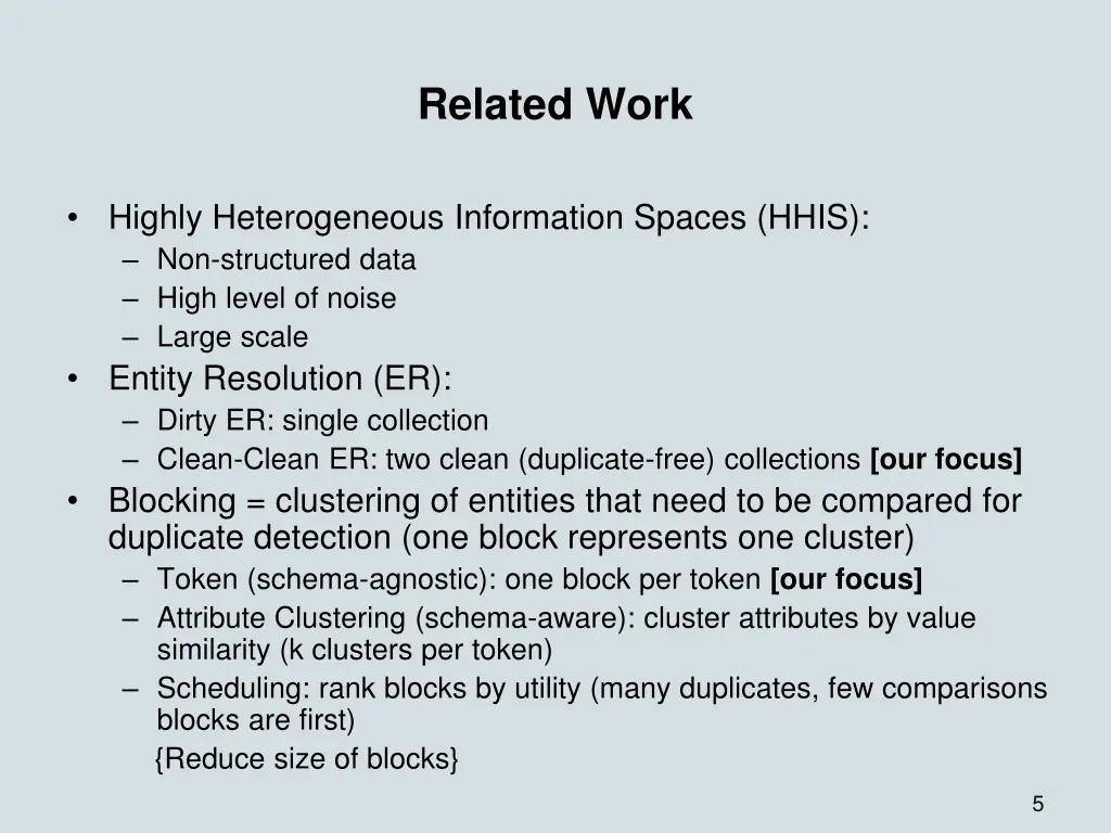 related work