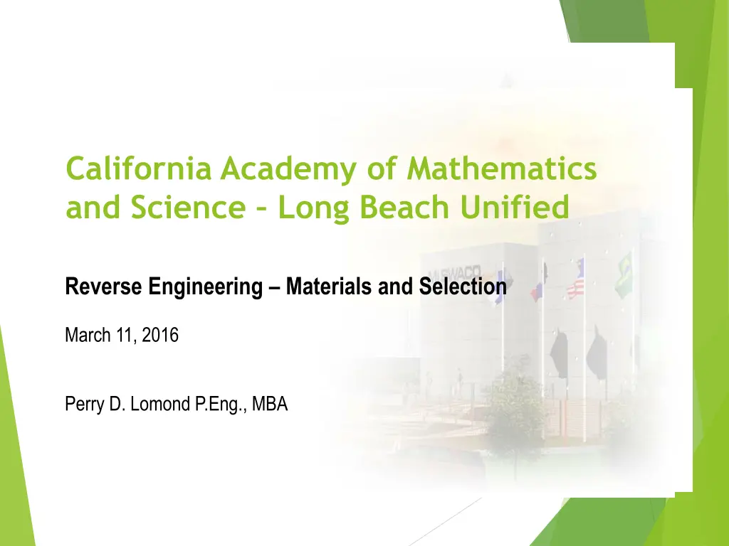 california academy of mathematics and science